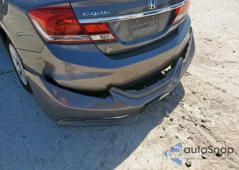 2015 Honda Civic Lx из США, поврежденный, VIN 19XFB2F57FE061784